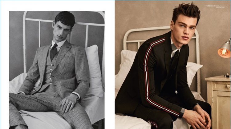 Awaken: Filip Hrivnak, David Trulik + More Don Sharp Suiting for GQ China