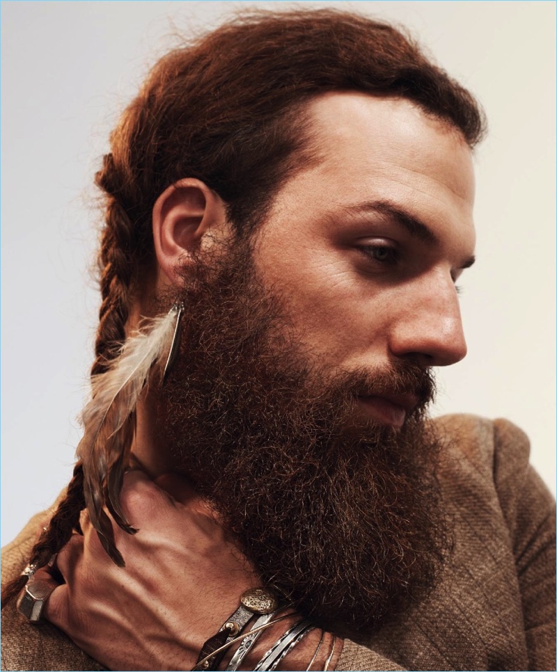 Phil Sullivan serves up braids inspired by Willie Nelson.