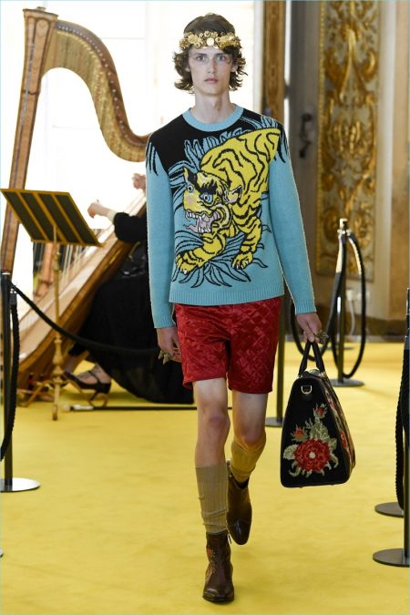 Gucci Men Cruise 2018 Runway Collection 008