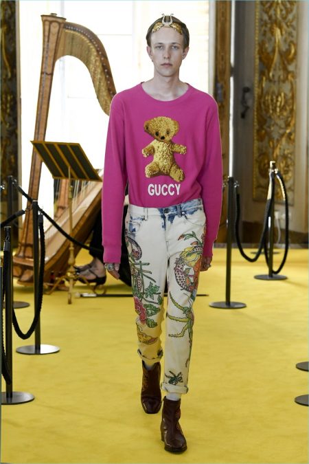 Gucci Men Cruise 2018 Runway Collection 016