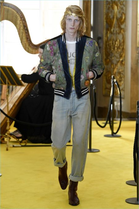 Gucci Men Cruise 2018 Runway Collection 040