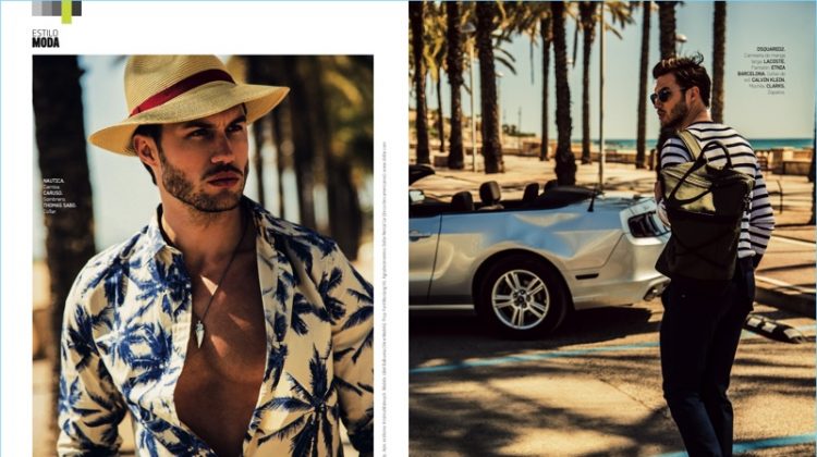 Rumbo Hacia El Verano: Jábel Balbuena Sports Summer Styles for DT Spain