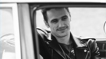 James Franco is front and center for a new black and white promo image from Coach.
