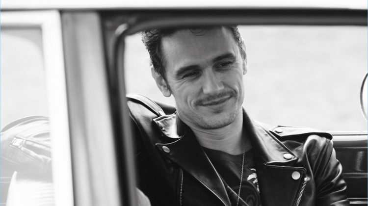James Franco is front and center for a new black and white promo image from Coach.