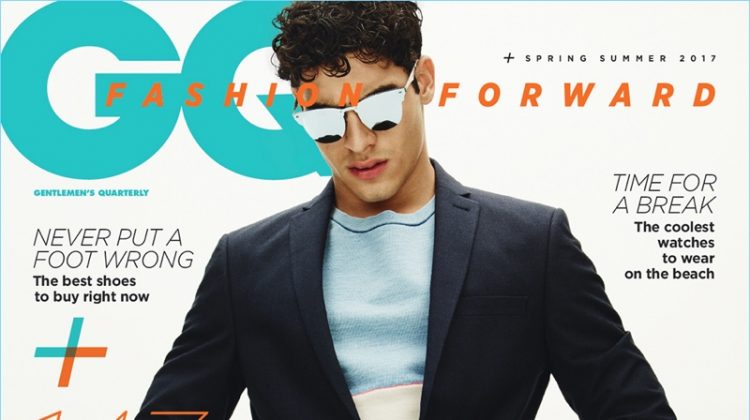 Jhonattan Burjack links up with British GQ Style for a trendy fashion editorial.