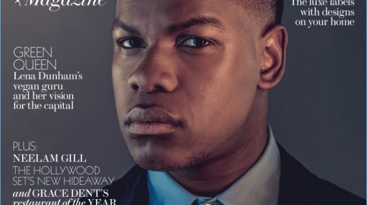 John Boyega covers ES magazine.