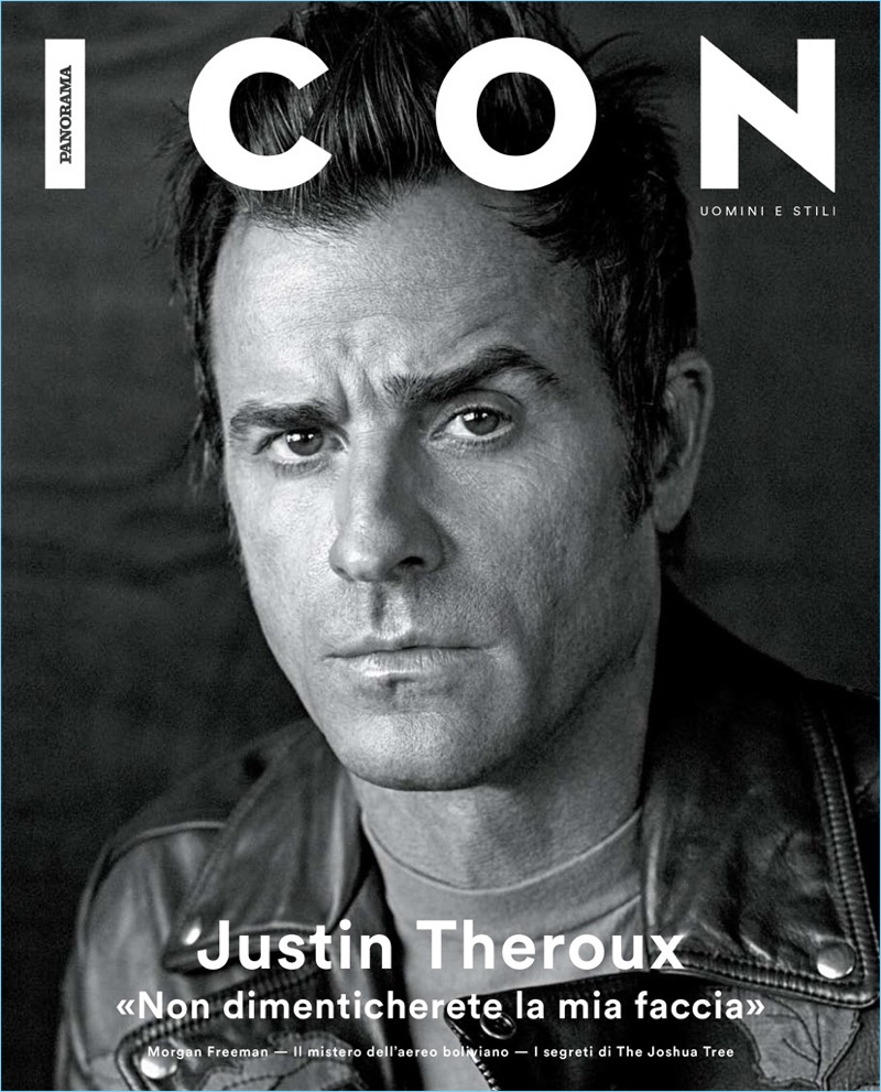 Actor Justin Theroux covers the May 2017 issue of Icon El País.
