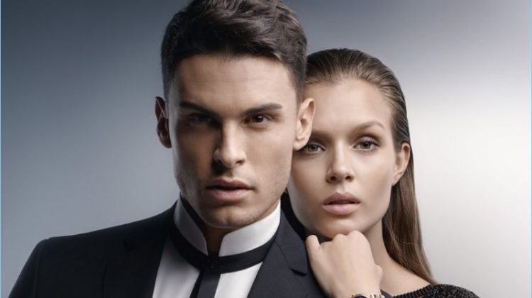 Baptiste Giabiconi Fronts Karl Lagerfeld Spring ’17 Campaign, Dons Black