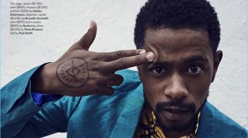 Hang in There, Dude! Atlanta's Lakeith Stanfield Stars in Esquire Style Shoot Lakeith Stanfield wears a shirt, jacket, belt, and trousers by Haider Ackermann.