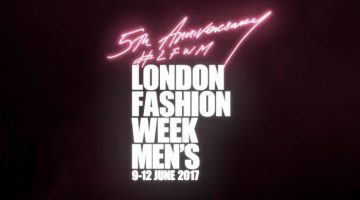 London Fashion Week Men's introduces a fresh reworked logo for its fifth anniversary.
