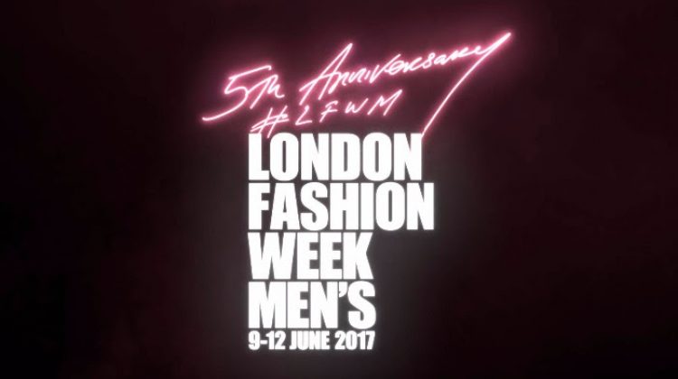London Fashion Week Men's introduces a fresh reworked logo for its fifth anniversary.