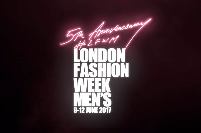 London Fashion Week Men's introduces a fresh reworked logo for its fifth anniversary.