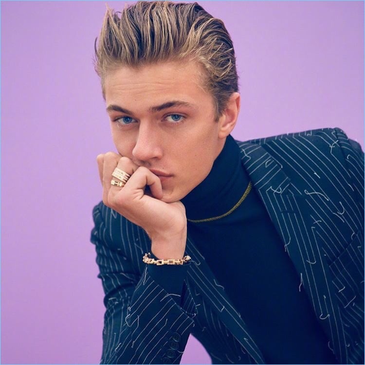 Lucky Blue Smith 2017 Grazia China Photo Shoot