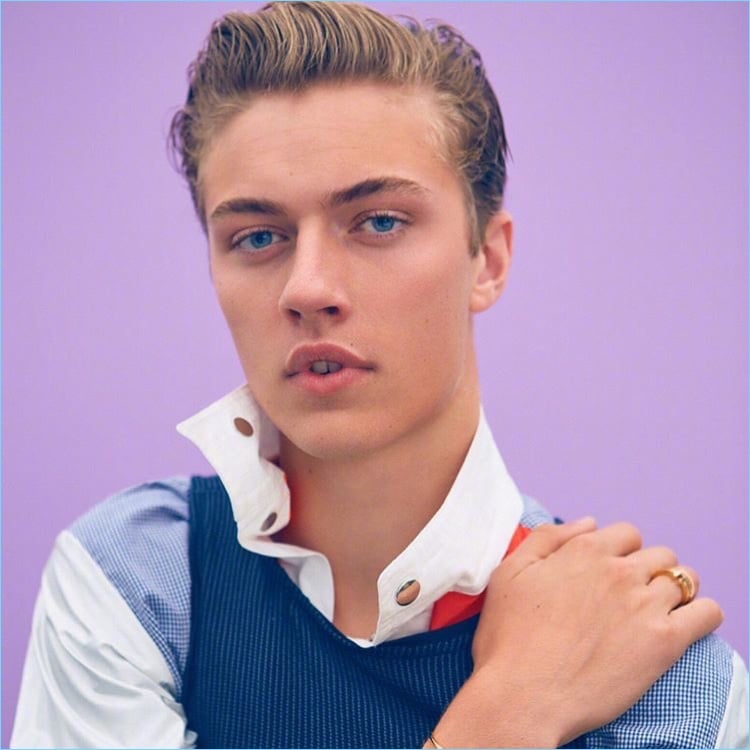 Lucky Blue Smith 2017 Grazia China Photo Shoot