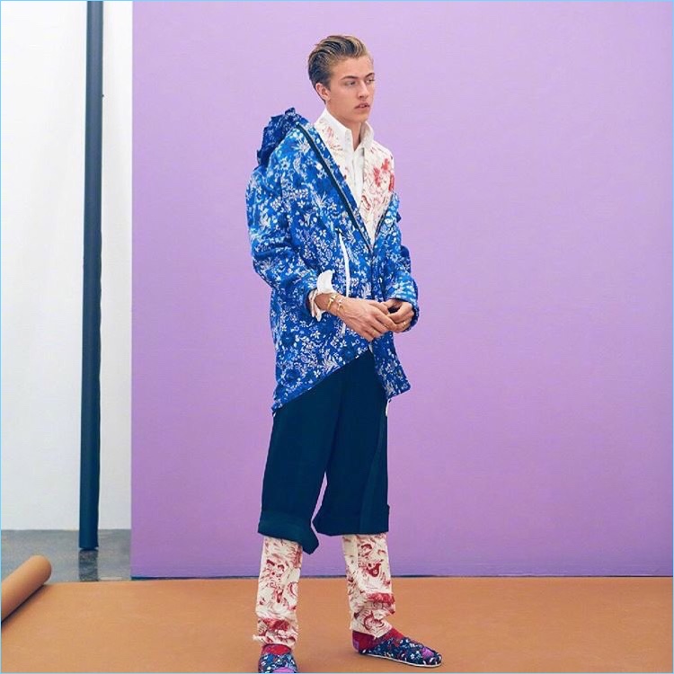 Lucky Blue Smith 2017 Grazia China Photo Shoot