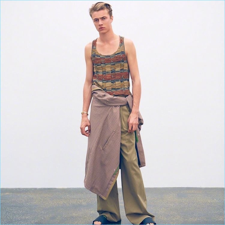Lucky Blue Smith 2017 Grazia China Photo Shoot