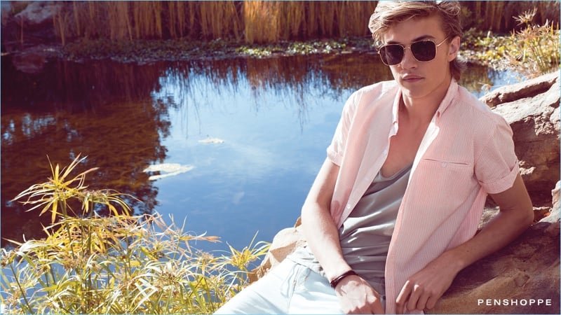 Lucky Blue Smith 2017 Penshoppe Spring Summer Campaign