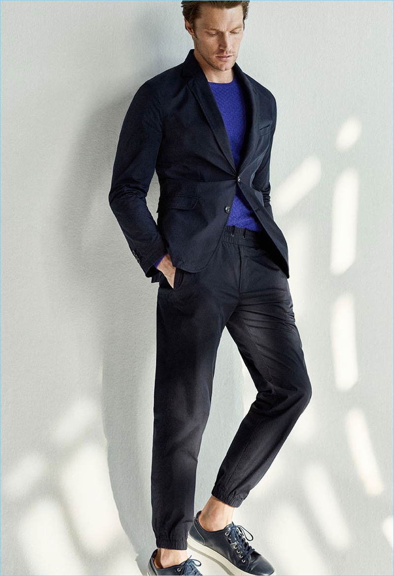 Everlasting Elegance: Shaun DeWet Models Classic Massimo Dutti Styles ...