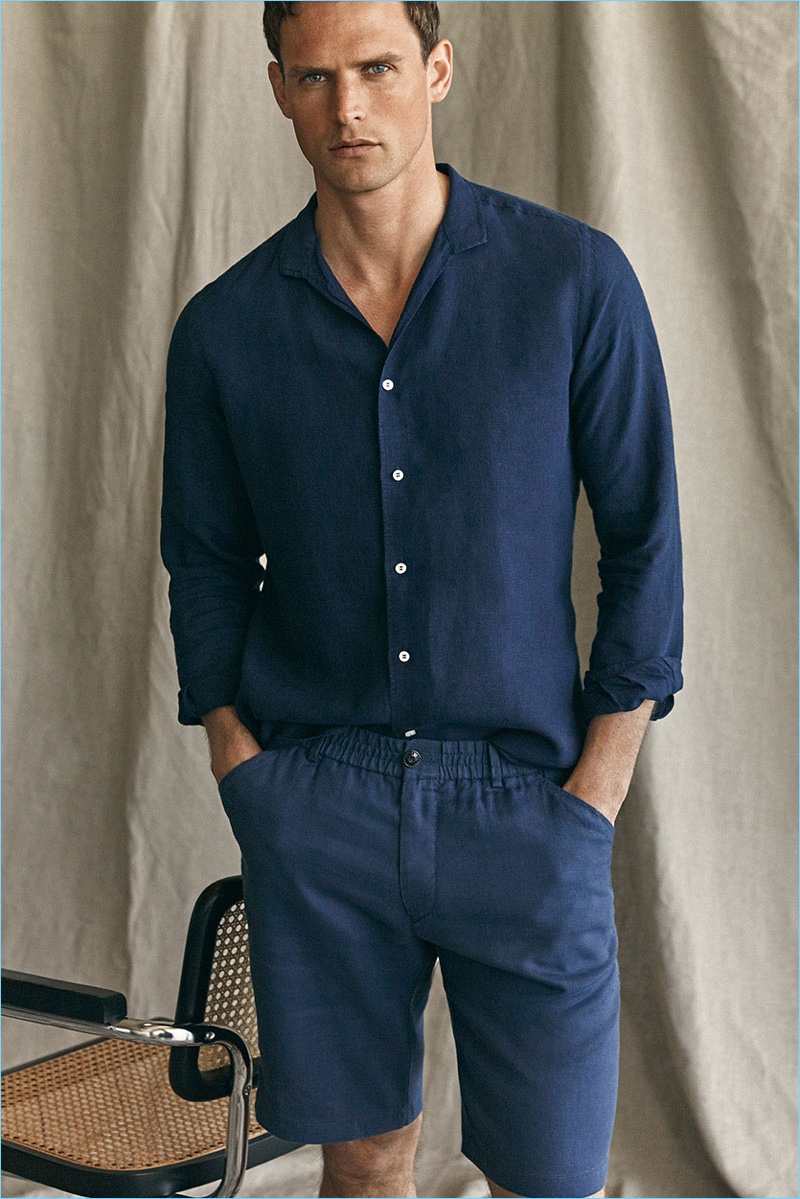 Massimo Dutti Spring/Summer 2017 Men's Linen Fashions