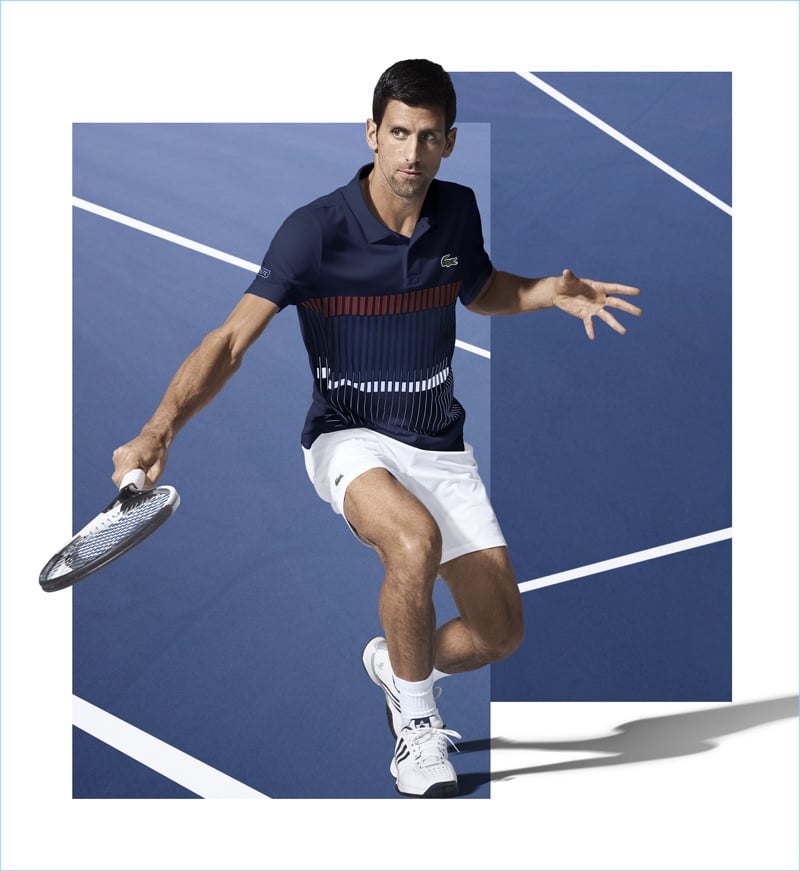 Novak Djokovic 2017 Lacoste Campaign