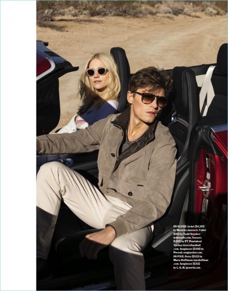 Lust for Life: Oliver Cheshire & Pixie Lott Star in Esquire's The Big Black Book