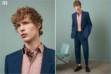 Retro Lounge: Sven de Vries Dons 60s Inspired Tailoring from Simons ...