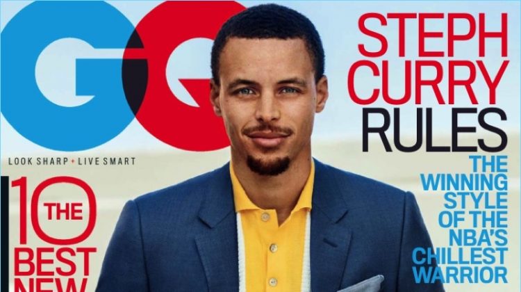 Steph Curry covers the May 2017 issue of GQ.