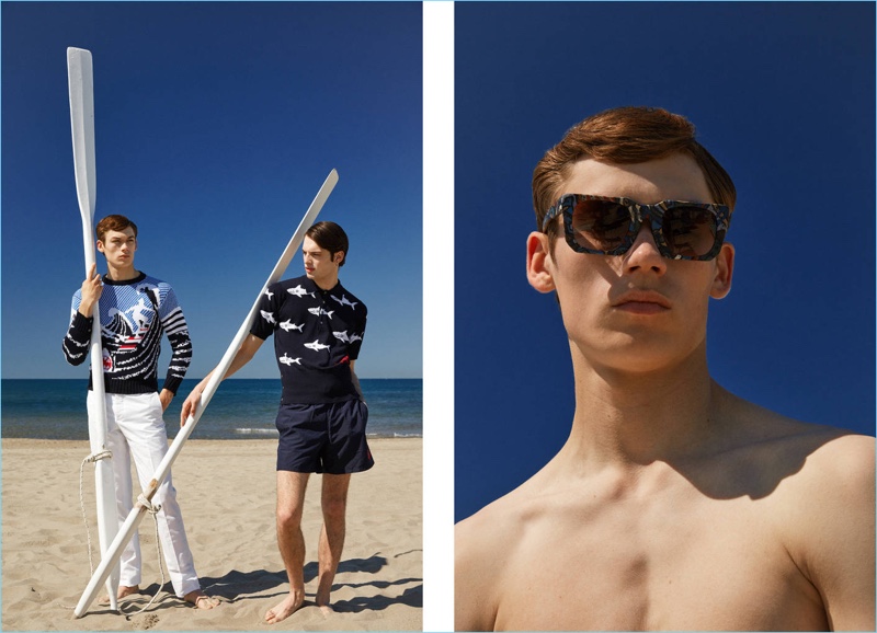 Men's Beach Fashion Style from Luisaviaroma