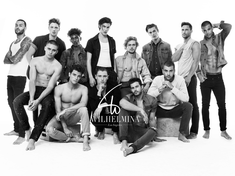 Wilhelmina Los Angeles models come together for a spring-summer 2017 promo shoot.