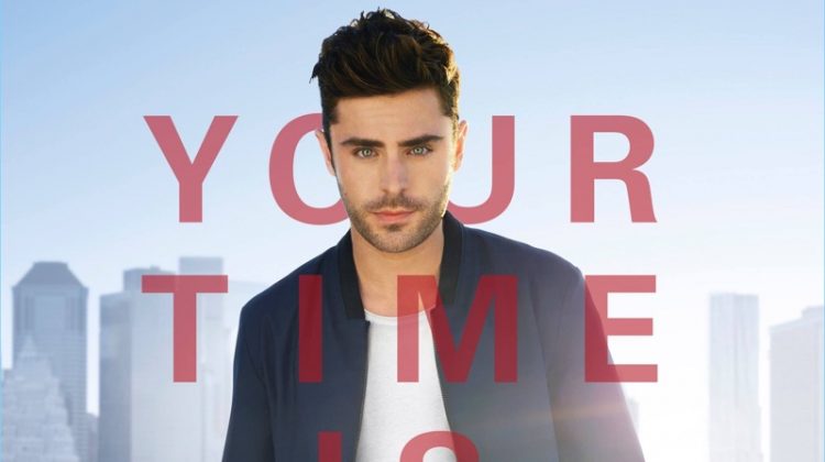 Zac Efron stars in the HUGO fragrance campaign.