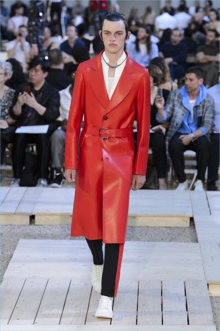 Alexander McQueen Menswear Fashion Show, Collection Spring Summer 2018  presented during Paris Fashion Week 0031 – NOWFASHION