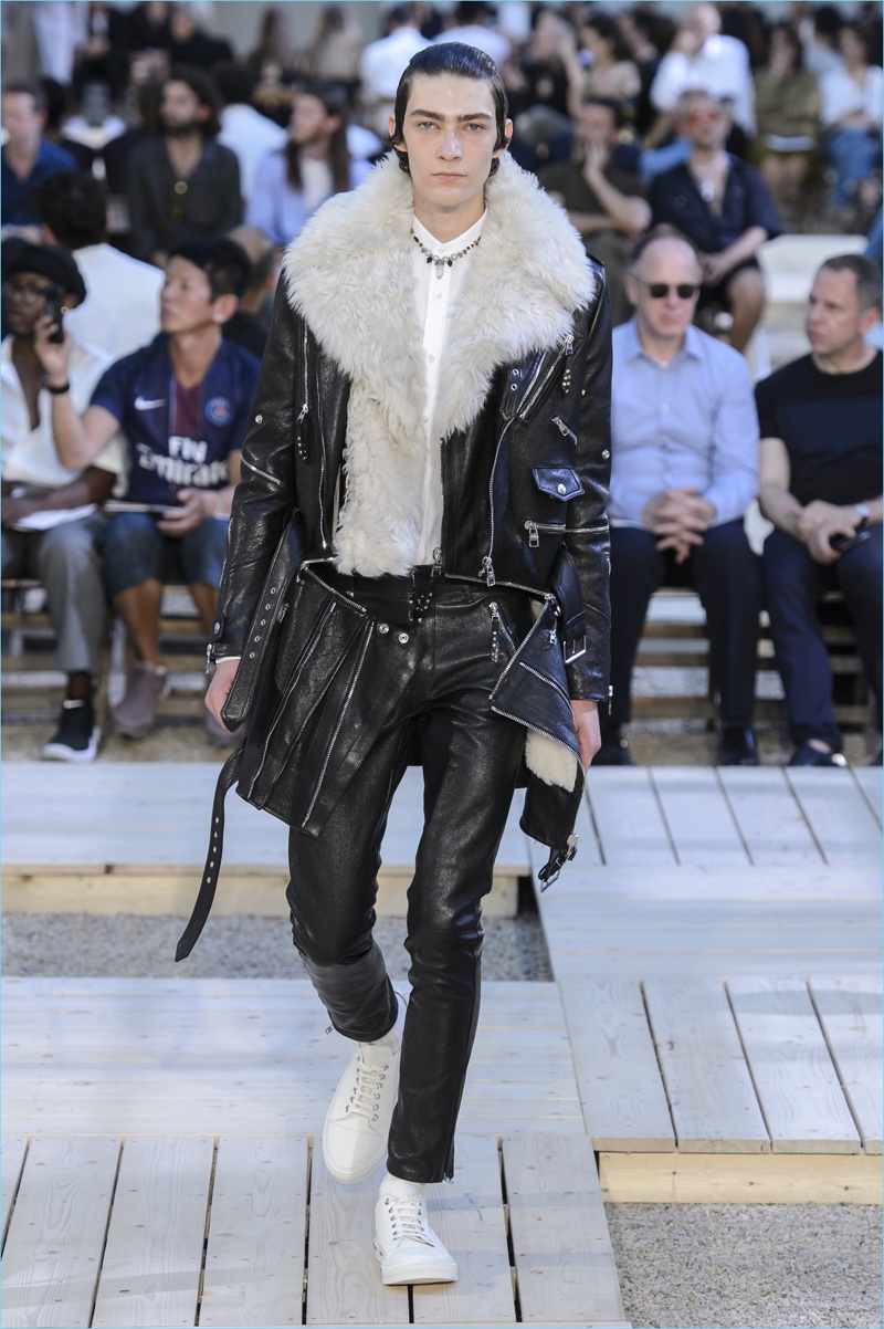 Alexander McQueen Spring/Summer 2018 Runway Show during London Fashion Week Men's.