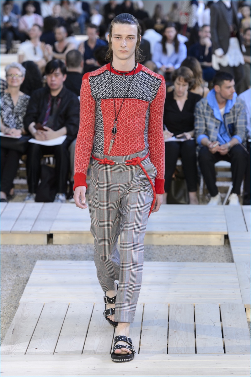 Alexander McQueen Spring/Summer 2018 Men's Collection