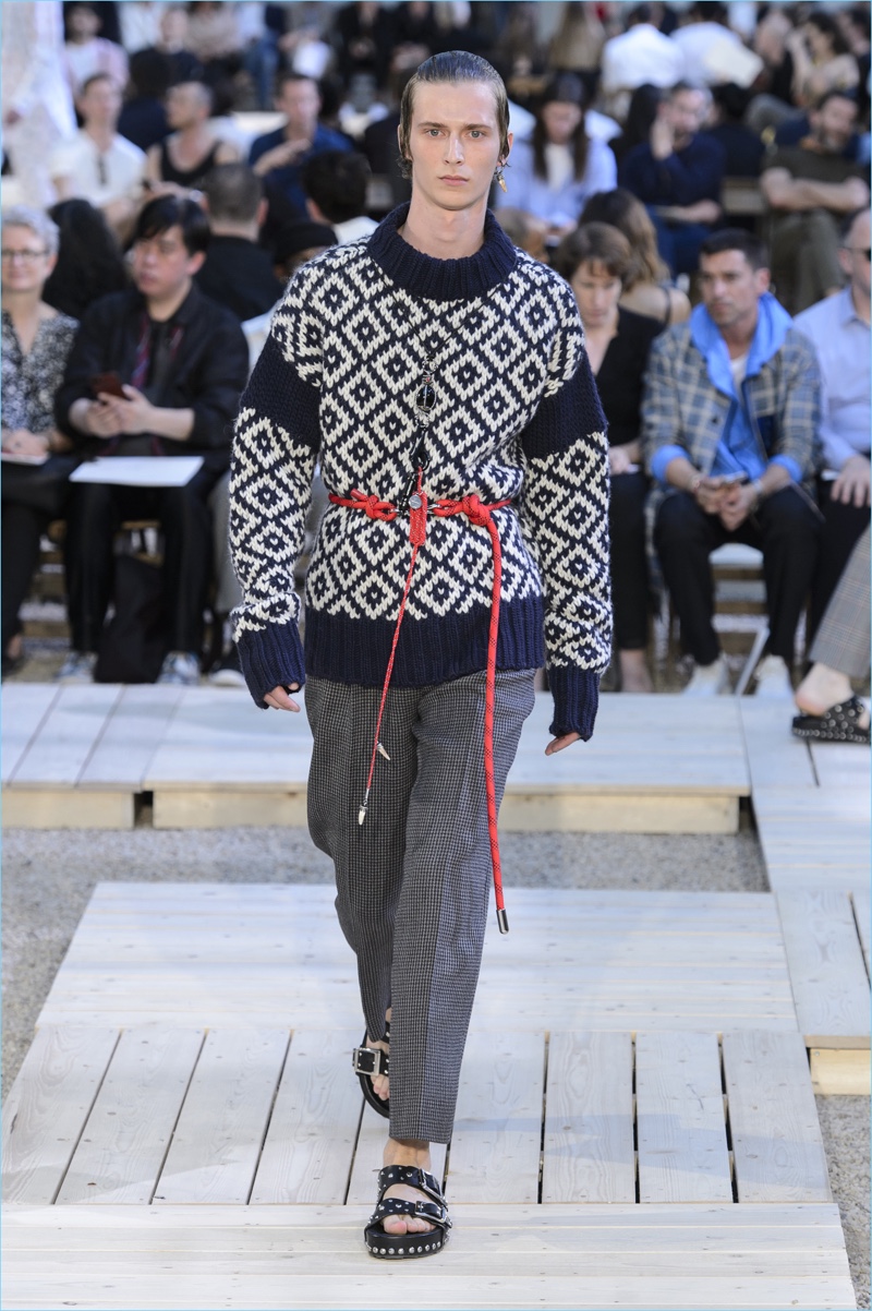 Alexander McQueen Spring/Summer 2018 Men's Collection