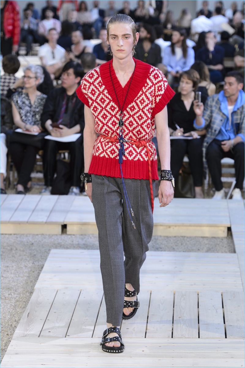 Alexander McQueen Spring/Summer 2018 Men's Collection