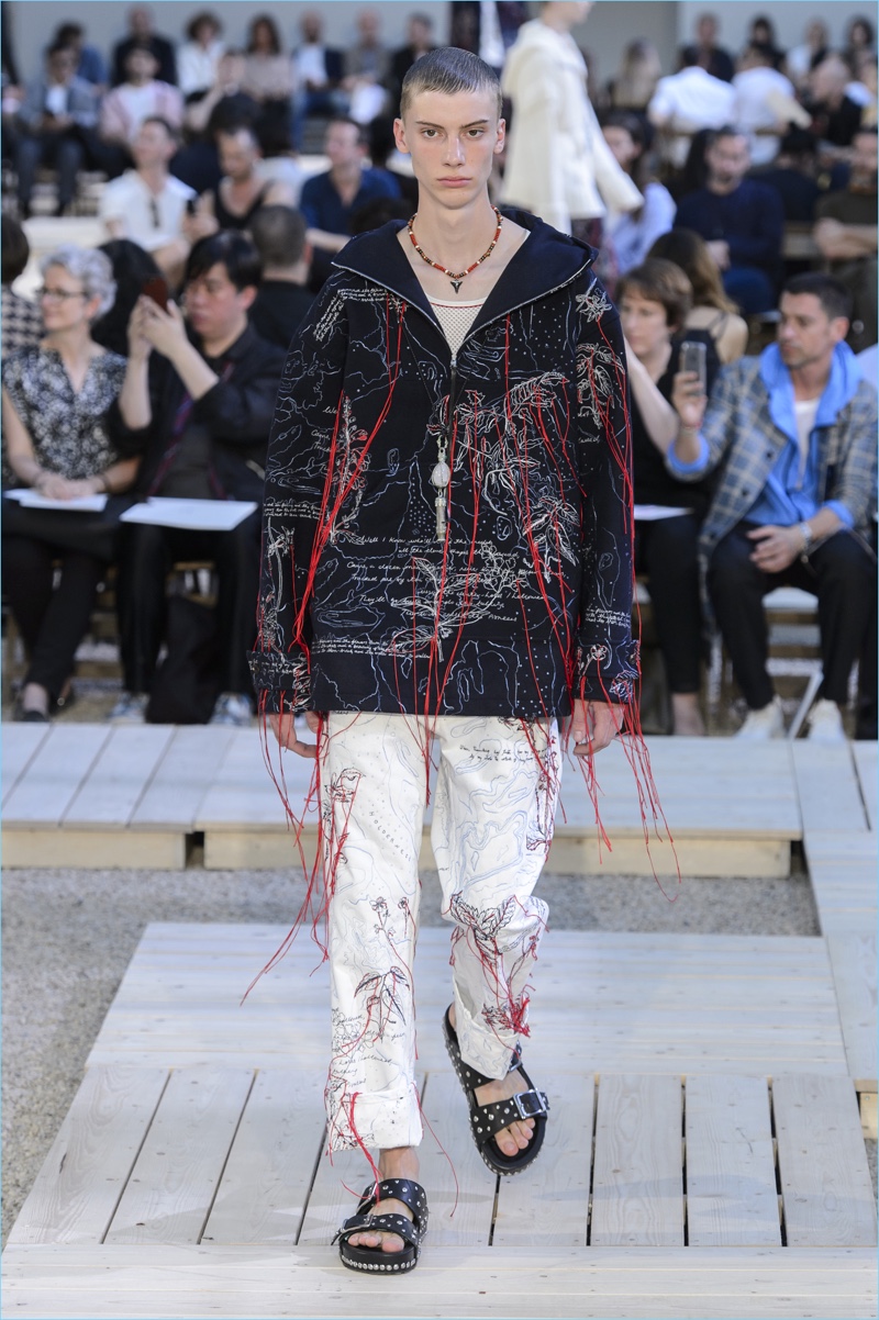 Alexander McQueen Spring/Summer 2018 Men's Collection