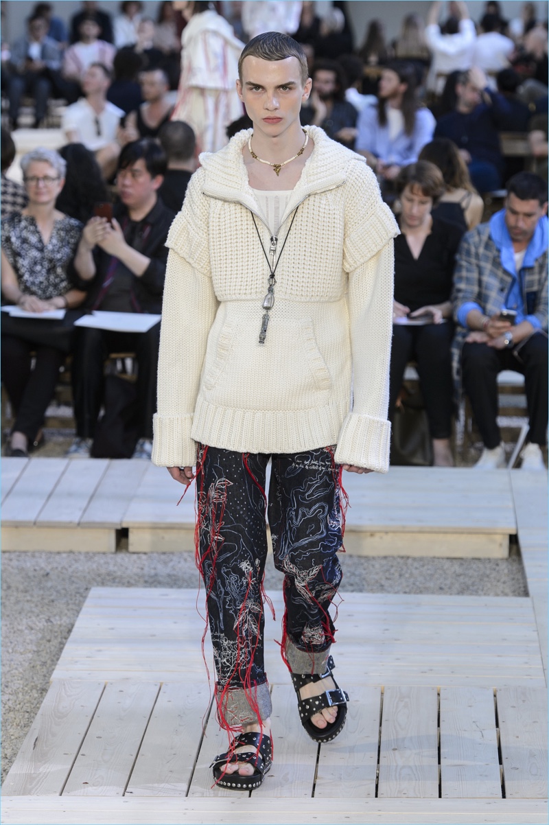 Alexander McQueen Spring/Summer 2018 Men's Collection