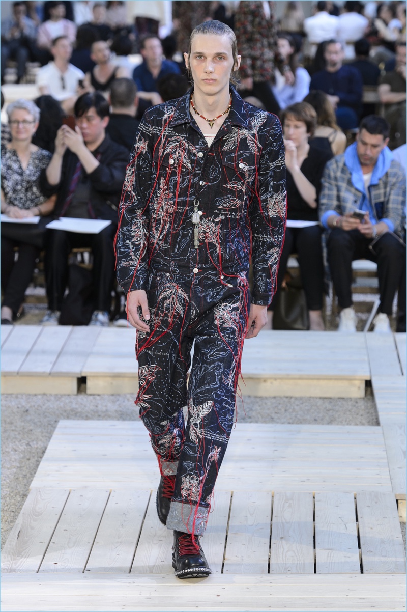 Alexander McQueen Spring/Summer 2018 Men's Collection