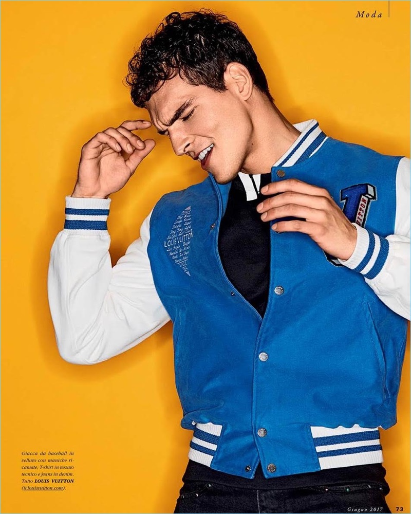 Winter Pop: Alexandre Cunha Models Fall Fashions for Gentleman Magazine ...