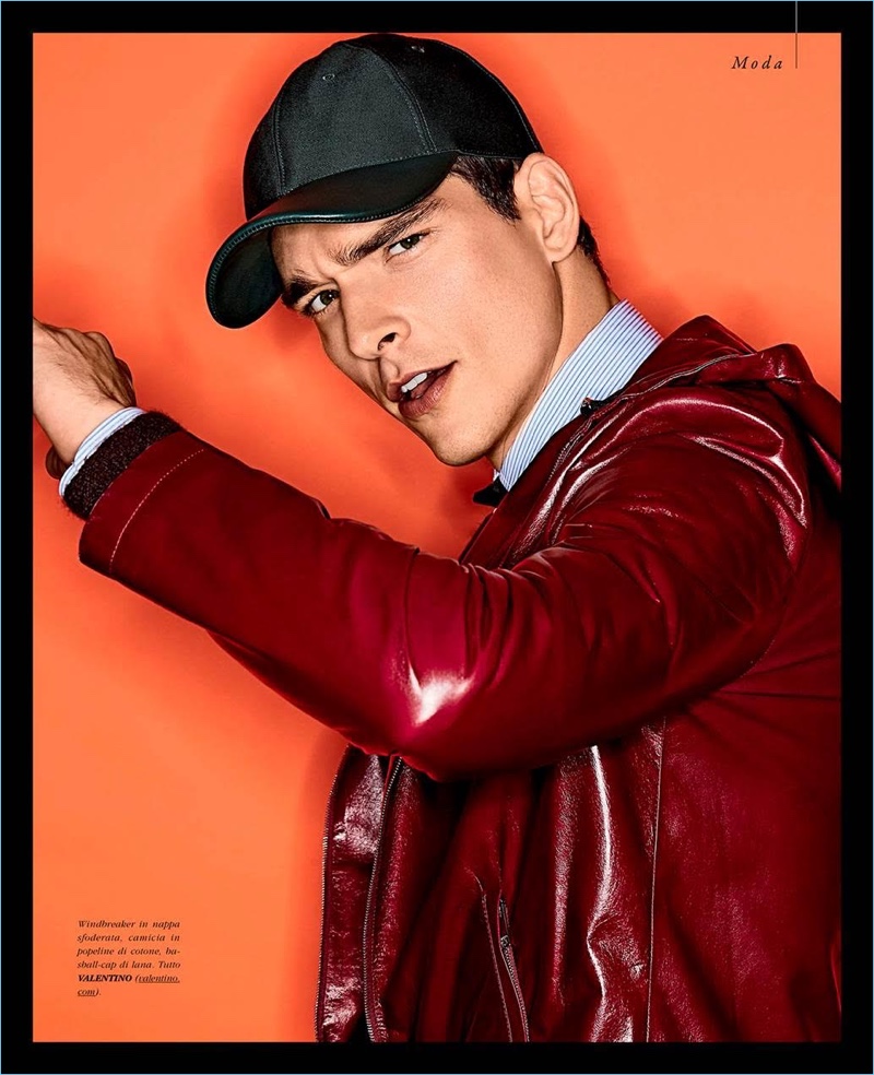 Winter Pop: Alexandre Cunha Models Fall Fashions for Gentleman Magazine ...