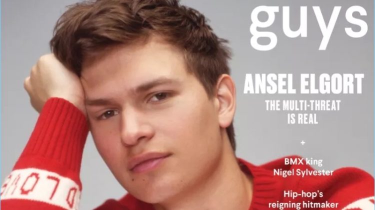 Ansel Elgort covers the July 2017 issue of Nylon Guys.