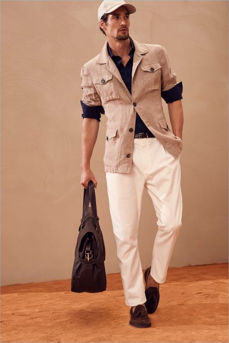 Brunello Cucinelli Looks to Desert for Neutral Hued Spring '18 Collection