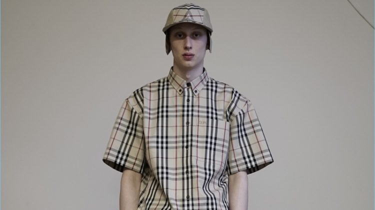 Gosha Rubchinskiy collaborates with Burberry for spring-summer 2018.