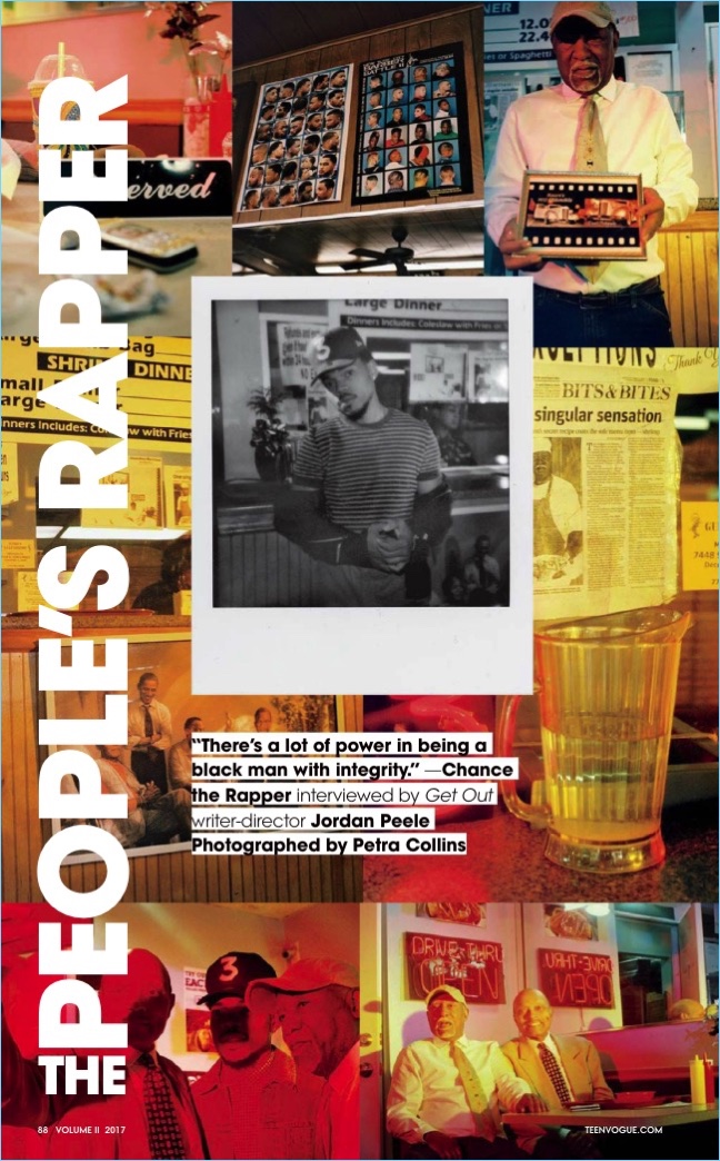 Chance the Rapper Covers Teen Vogue, Talks Image – The Fashionisto