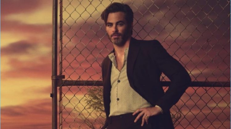 American actor Chris Pine stars in a photo shoot for DT Spain.