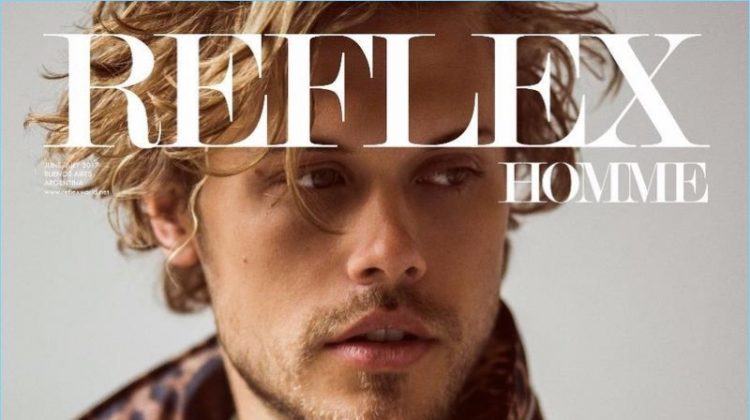 Christopher Mason covers the most recent issue of Reflex Homme.