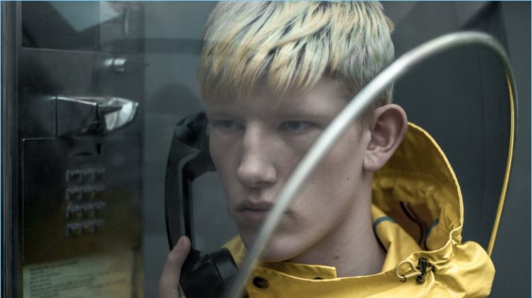 Connor Newall appears in a new fashion editorial GQ España.