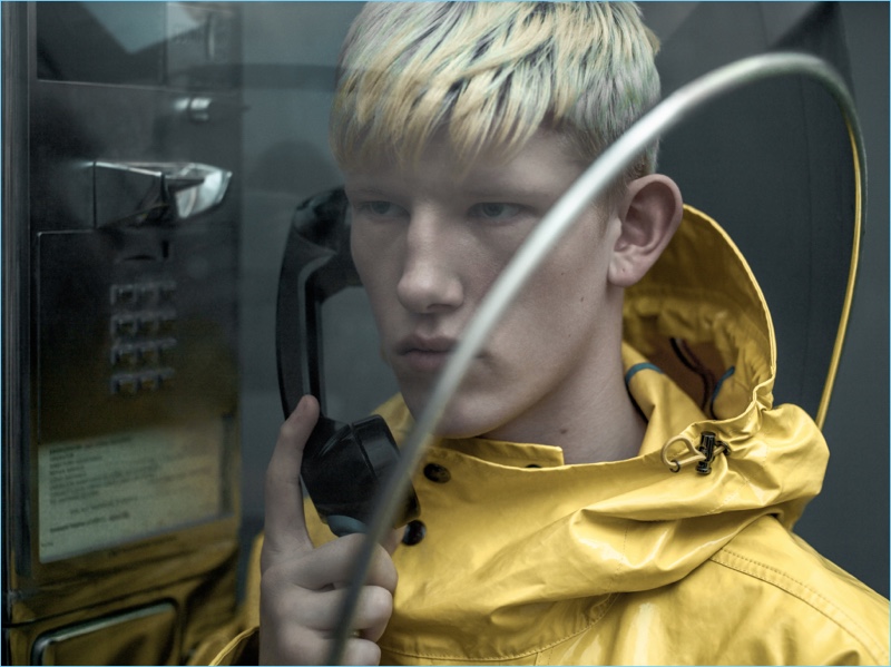 Connor Newall appears in a new fashion editorial GQ España.