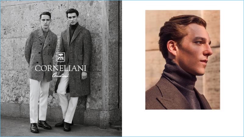 Bruno Staub photographs Corneliani's fall-winter 2017 campaign.