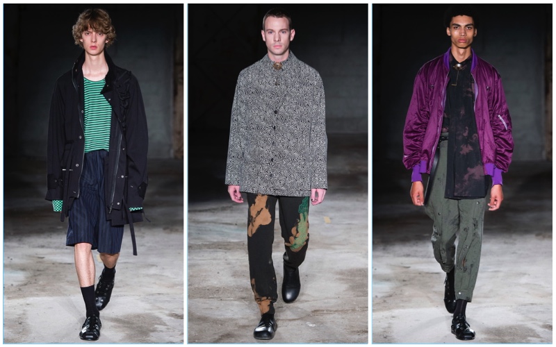 Damir Doma presents its spring-summer 2018 menswear collection during Milan Fashion Week.